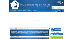 Desktop Screenshot of kairalishippingagencies.com